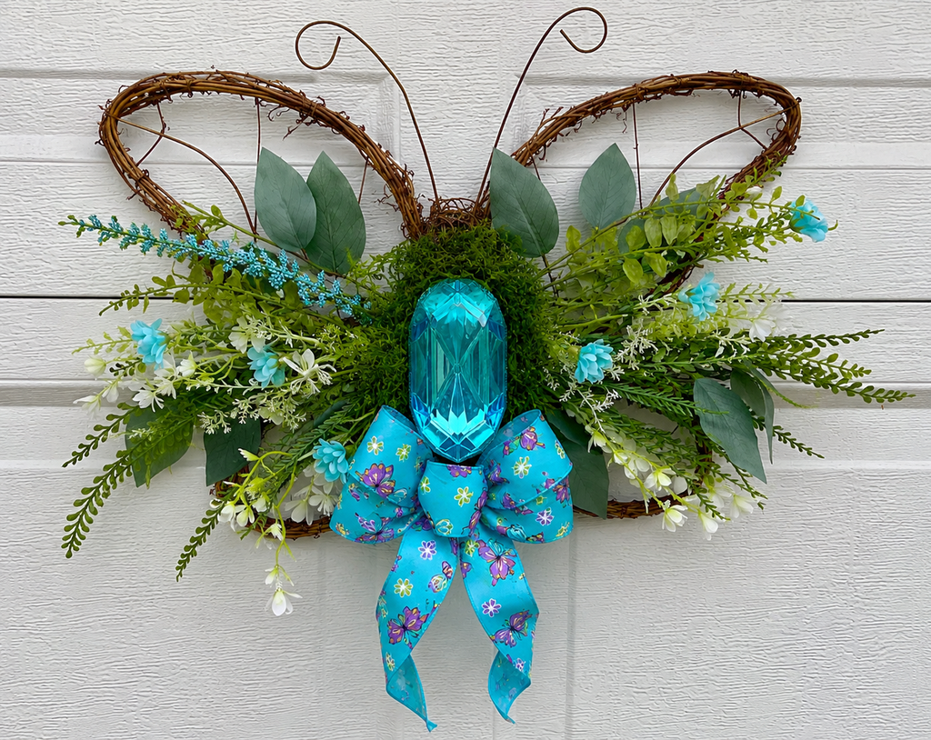 The Butterfly Wreath with free shipping