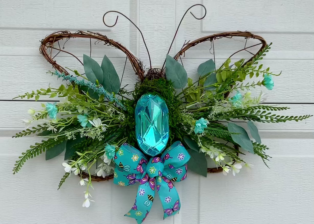 The Butterfly Wreath with free shipping